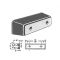 Gumový doraz na kamion FLOMA T5030 - 34,8 x 9,8 cm