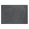 Šedá vnitřní čistící pratelná vstupní rohož FLOMA Magic - 150 x 300 x 1 cm