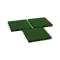 Zelená gumová certifikovaná dopadová dlažba FLOMA