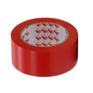Červená vyznačovací páska Super - 33 m x 5 cm