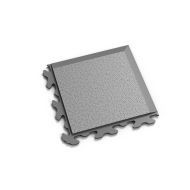 Šedý PVC vinylový rohový nájezd typ B Invisible 2037, Fortelock - 14,5 x 14,5 x 0,67 cm