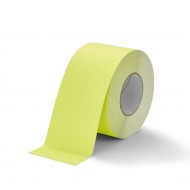 Žlutá korundová fluorescenční protiskluzová páska FLOMA Standard - 18,3 x 10 cm tloušťka 0