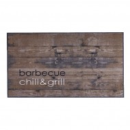 Pratelný koberec do kuchyně FLOMA BBQ Chill &amp; Grill (Cfl-S1) - 67 x 120 x 0,5 cm