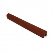Červený gumový kryt obrubníku pro betonový obrubník šíře 5 cm - 100 x 10 x 10 cm - zvětšit obrázek
