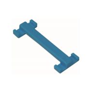 Modrá plastová spojka pro rohože Otti FLOMA - 10 ks