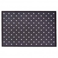 Vnitřní čistící vstupní rohož FLOMA Mondial Dots - 50 x 75 x 0,5 cm