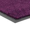 Fialová vnitřní vstupní čistící pratelná rohož Twister - 40 x 60 cm