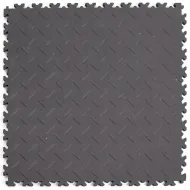 Grafitová plastová (PVC) zátěžová dlažba Fortelock Industry ECO (diamant) - 51 x 51 x 0,7 