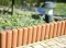 Hnědý plastový zahradní obrubník GC55 - 270 x 24 c