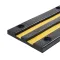 Černo-žlutá gumová ochrana zdí, stěn FLOMA WB96 - 