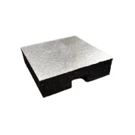 Gumová podložka pod konstrukci fotovoltaické elektrárny FLOMA UniPad - 26 x 26 x 7 cm - zvětšit obrázek