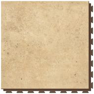 Hnědá PVC vinylová dlažba Fortelock Business Tornes saturn C011 brown - 66,8 x 66,8 x 0,7 