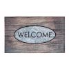 Venkovní čisticí vstupní rohož FLOMA Residence Welcome Wood - délka 45 cm, šířka 75 cm, vý