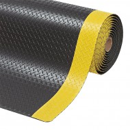 Černo-žlutá protiúnavová průmyslová laminovaná rohož (role) Saddle Trax - 22,8 m x 91 cm x - zvětšit obrázek