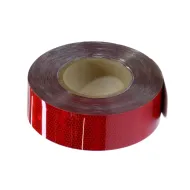 Červená plná reflexní páska - 5 cm