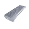 Kovový pozinkovaný protiskluzový schodišťový stupeň (30/2, 34/38) FLOMA SteelStep - 80 x 2