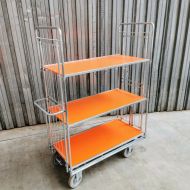Policový vychystávací vozík do skladu TOYOTA Trolley Shelf - 120 x 60 x 186 cm
