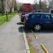 Žlutý plastový parkovací doraz Carstop - 78 x 10 x