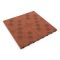 Hnědá plastová terasová dlažba Linea Easy - 39 x 3