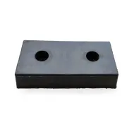 Gumový doraz na rampu - 50 x 25 x 10 cm