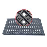 PVC vinylová děrovaná podlahová deska FLOMA Paddock RePVC T613A - 120 x 80 x 4,3 cm