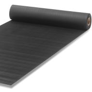 Černá gumová protiskluzová průmyslová rohož - 10 m x 100 cm x 0,3 cm