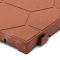 Hnědá plastová terasová dlažba Linea Easy - 39 x 3