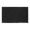 Černá čistící venkovní vstupní rohož FLOMA Blitz - 45 x 75 x 1 cm