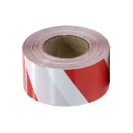 Bílo-červená vytyčovací páska - 250 m x 8 cm