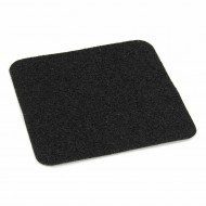Černá korundová protiskluzová páska (dlaždice) FLOMA Extra Super - 14 x 14 cm a tloušťka 1