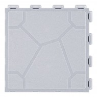 Šedá plastová terasová dlažba FatraStep Stoneris - 30 x 30 x 1,4 cm - 9 ks - zvětšit obrázek