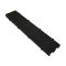 Černý plastový kabelový most s vložkou - délka 80