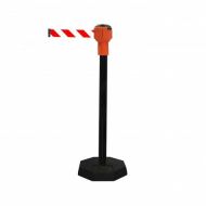 Černý vymezovací sloupek - 900 x 116 cm