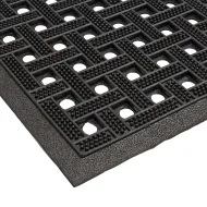 Gumová čisticí venkovní vstupní rohož FLOMA BW58 - 60 x 90 x 1,2 cm