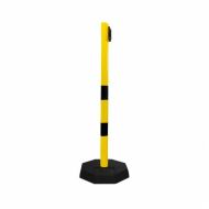 Žlutý vymezovací sloupek - 900 x 116 cm