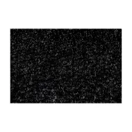 Černá textilní vstupní rohož FLOMA Perla - 120 x 300 x 1,1 cm