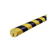 Černo-žlutá pěnová ochrana rohů zdí, stěn (U-profil) - 4 x 100 cm