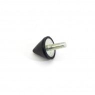 Černý gumový doraz tvaru kužele se šroubem FLOMA - průměr 3 cm x 2,6 cm - zvětšit obrázek