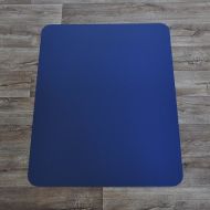 Modrá ochranná podložka pod židli na hladké povrchy FLOMA OCMat Profi - 120 x 90 x 0,15 cm