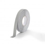 Šedá korundová voděodolná protiskluzová páska FLOMA Marine - 18,3 m x 2,5 cm a tloušťka 1 