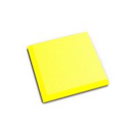 Žlutý PVC vinylový rohový nájezd typ C Invisible 2038, Fortelock - 14,5 x 14,5 x 0,67 cm