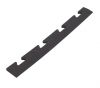 Černý (PVC) vinylový nájezd samice pro dlaždice Tenax - 48 x 5,1 x 0,8 cm