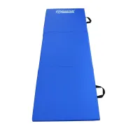 Modrá skládací žíněnka MASTER - 180 x 60 x 3,5 cm
