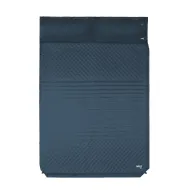 Šedá samonafukovací karimatka pro dvě osoby NILS CAMP - 186 x 130 cm a tloušťka 3 cm