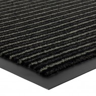 Šedá vstupní rohož FLOMA Scala - délka 60 cm, šířka 80 cm, výška 0,5 cm