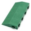 Zelený plastový nájezd samec pro terasovou dlažbu Linea Combi - 40 x 20,5 x 4,8 cm