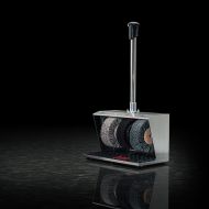 Stříbrný nerezový čistič bot Heute Polifix 2