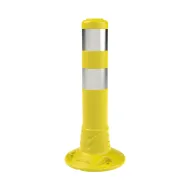 Žlutý plastový (PE) sloupek FLOMA BD46 - 8 x 45 cm