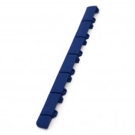 Modrý plastový nájezd pro terasové dlaždice Linea Marte - 59,5 x 5,3 x 1,3 cm - zvětšit obrázek