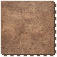 Hnědá PVC vinylová dlažba Fortelock Business Tornes pluto C014 brown - 66,8 x 66,8 x 0,7 c